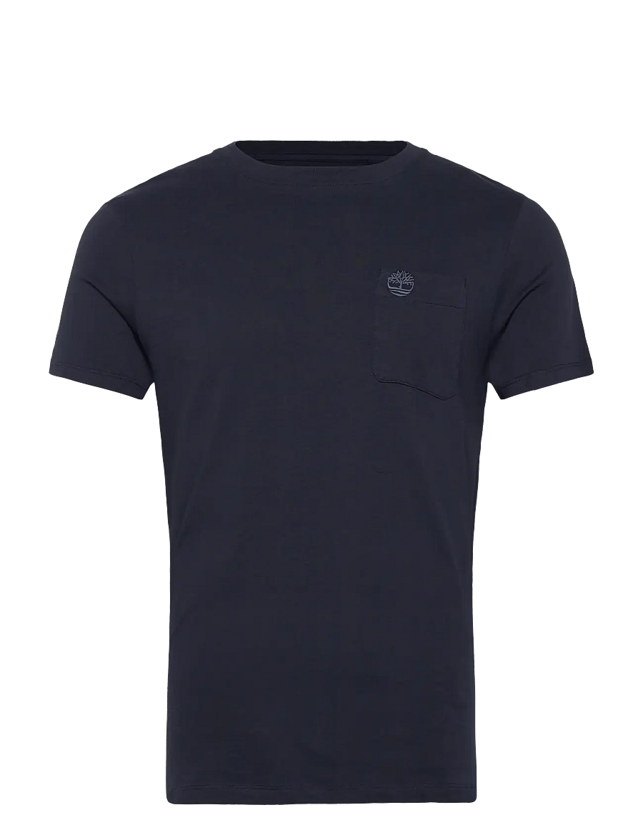 Timberland - Chest Pocket Short Sleeve Tee - kurzärmelig - dark blue - 1