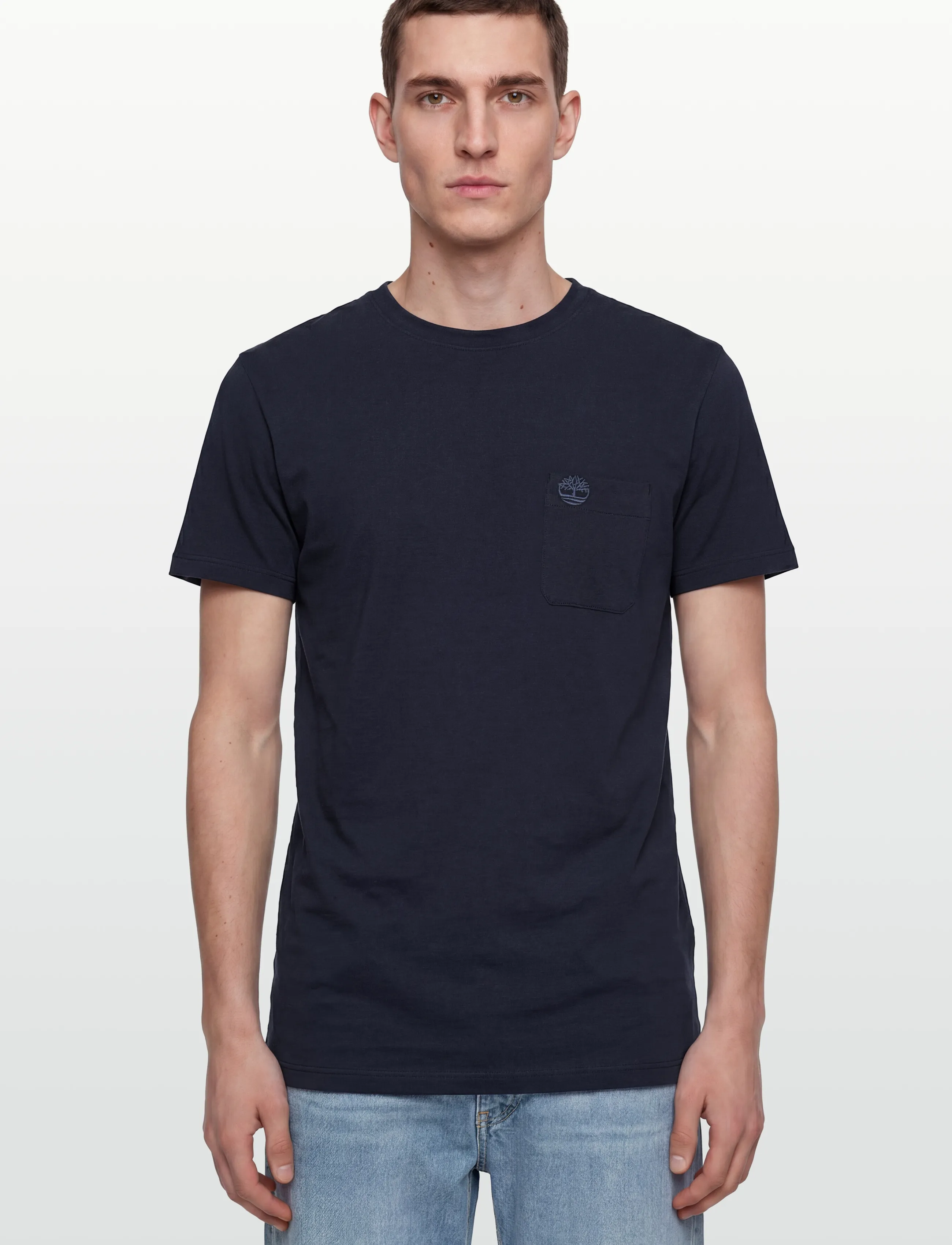 Timberland - Chest Pocket Short Sleeve Tee - kurzärmelig - dark blue - 3