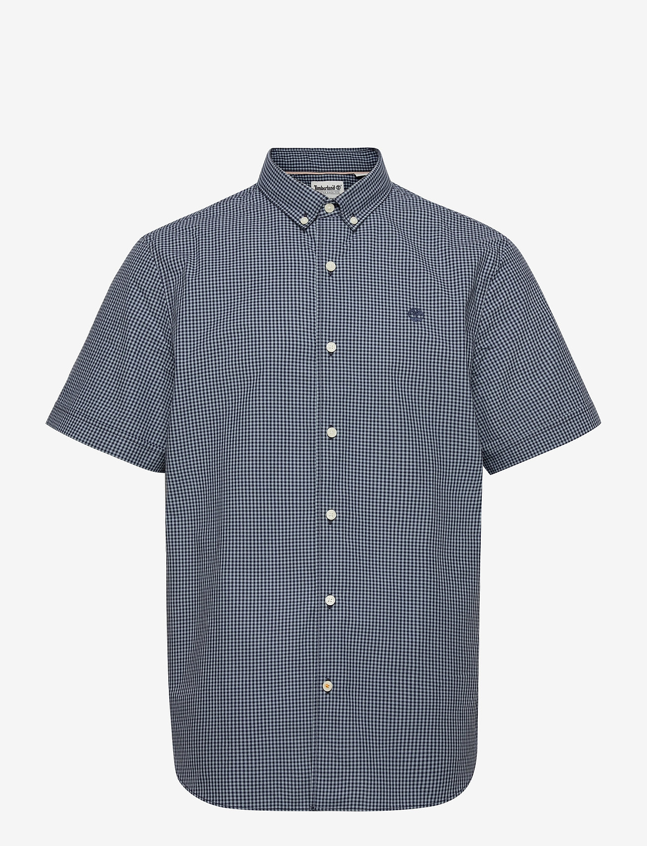 Timberland - SS Stretch Gingham - dark denim yd - 0