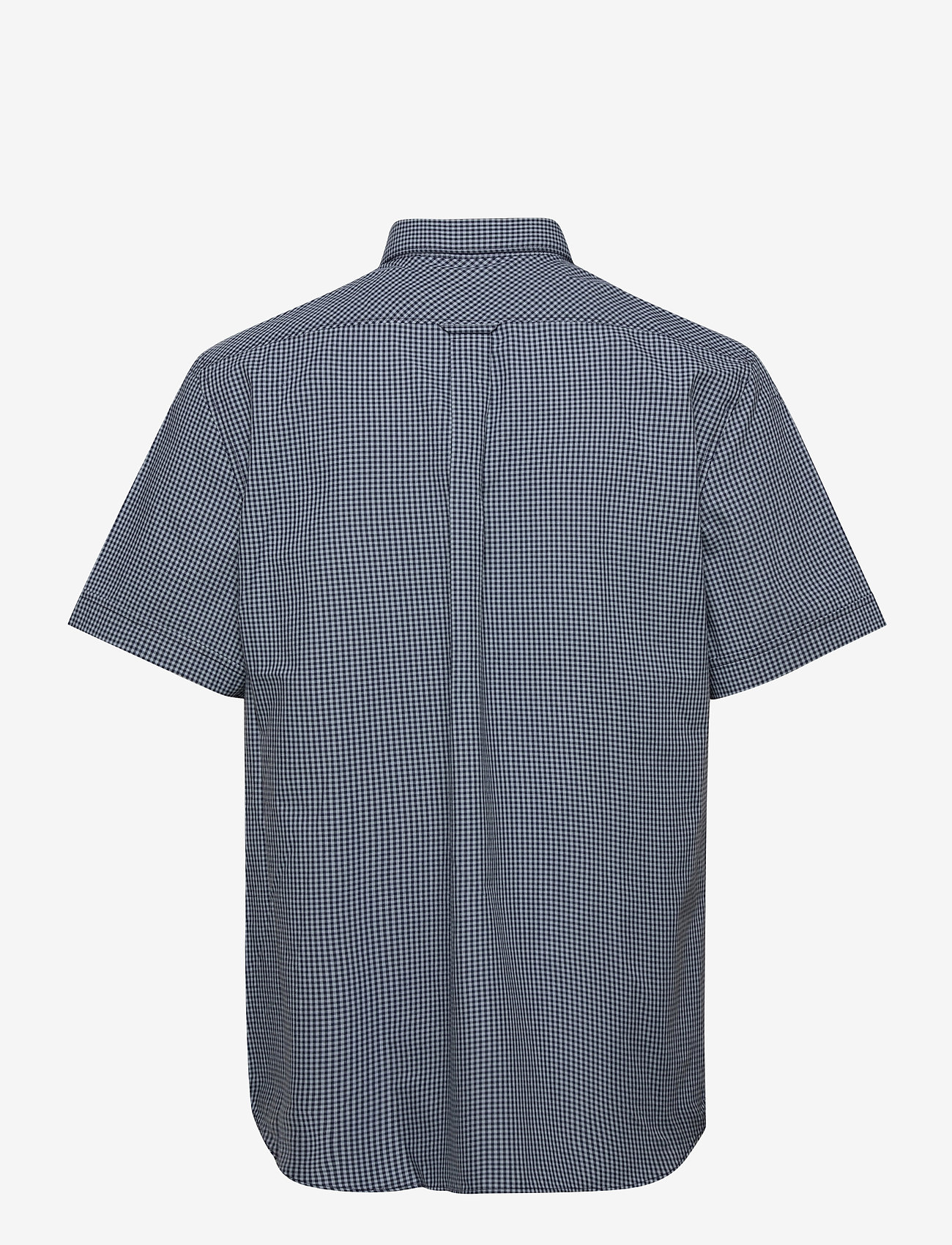 Timberland - SS Stretch Gingham - dark denim yd - 1