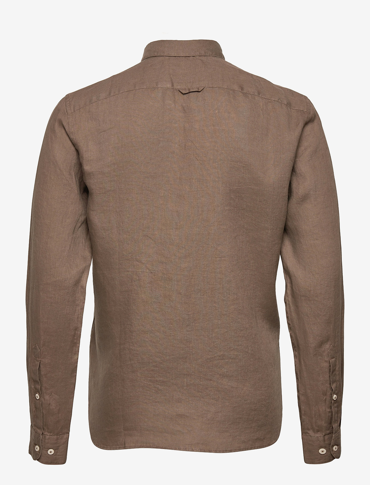 Timberland - LS Linen Shirt - chocolate chip - 1