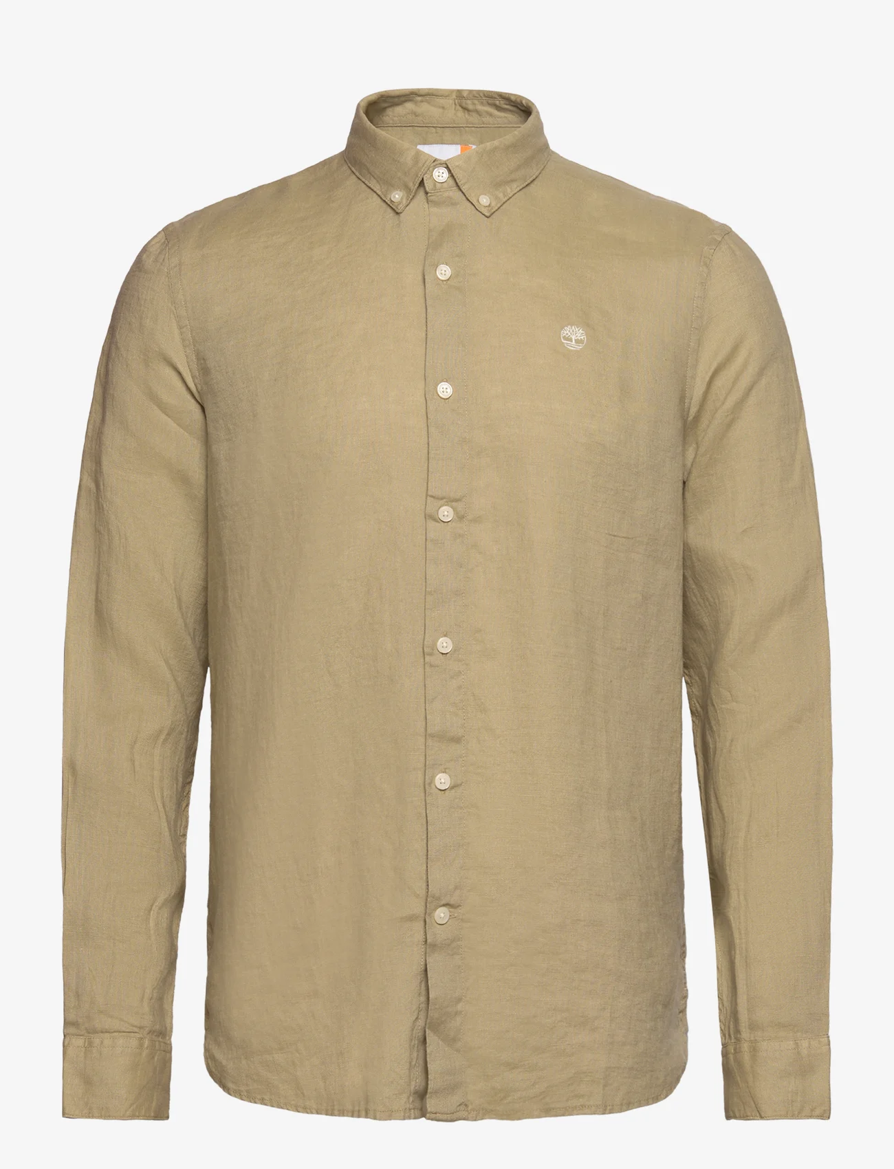Timberland - MILL BROOK Linen Shirt LEMON PEPPER - basic overhemden - lemon pepper - 0