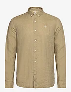 MILL BROOK Linen Shirt LEMON PEPPER - LEMON PEPPER