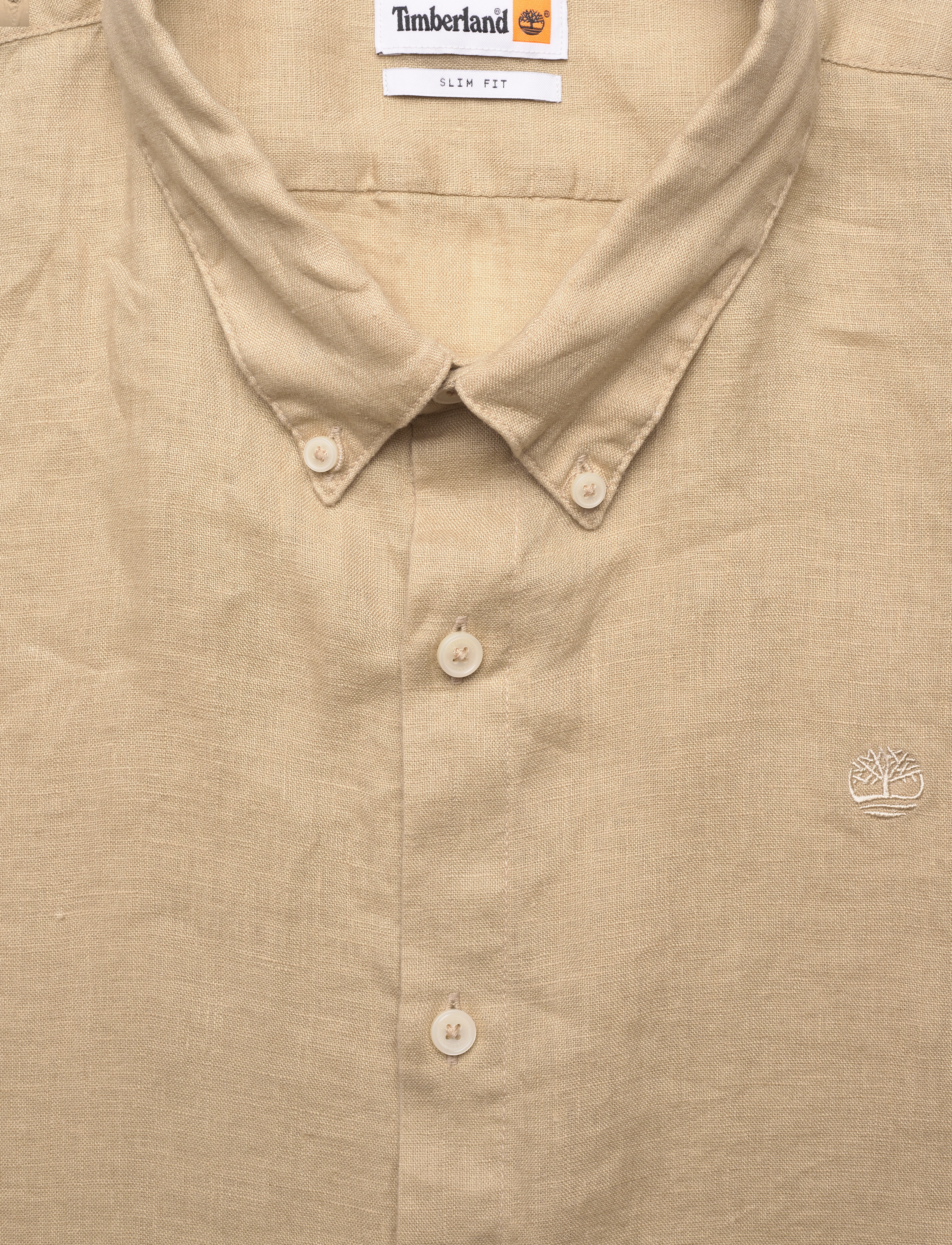 Timberland - Linen Shirt - safari - 2