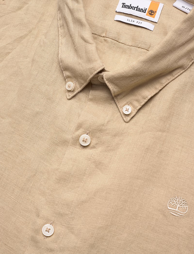Timberland - Linen Shirt - safari - 3