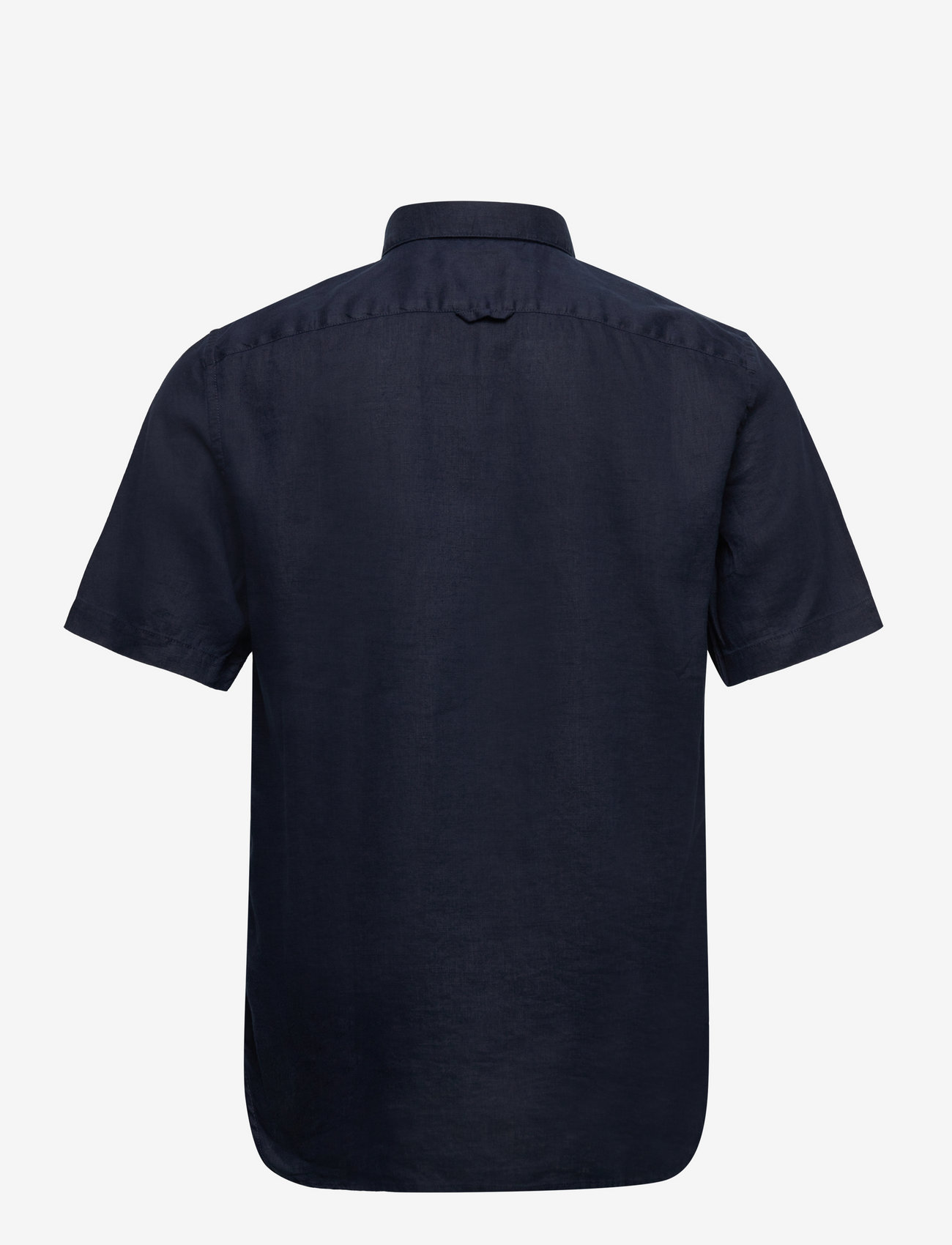 Timberland - Linen Short Sleeve Shirt - hørskjorter - dark sapphire - 1