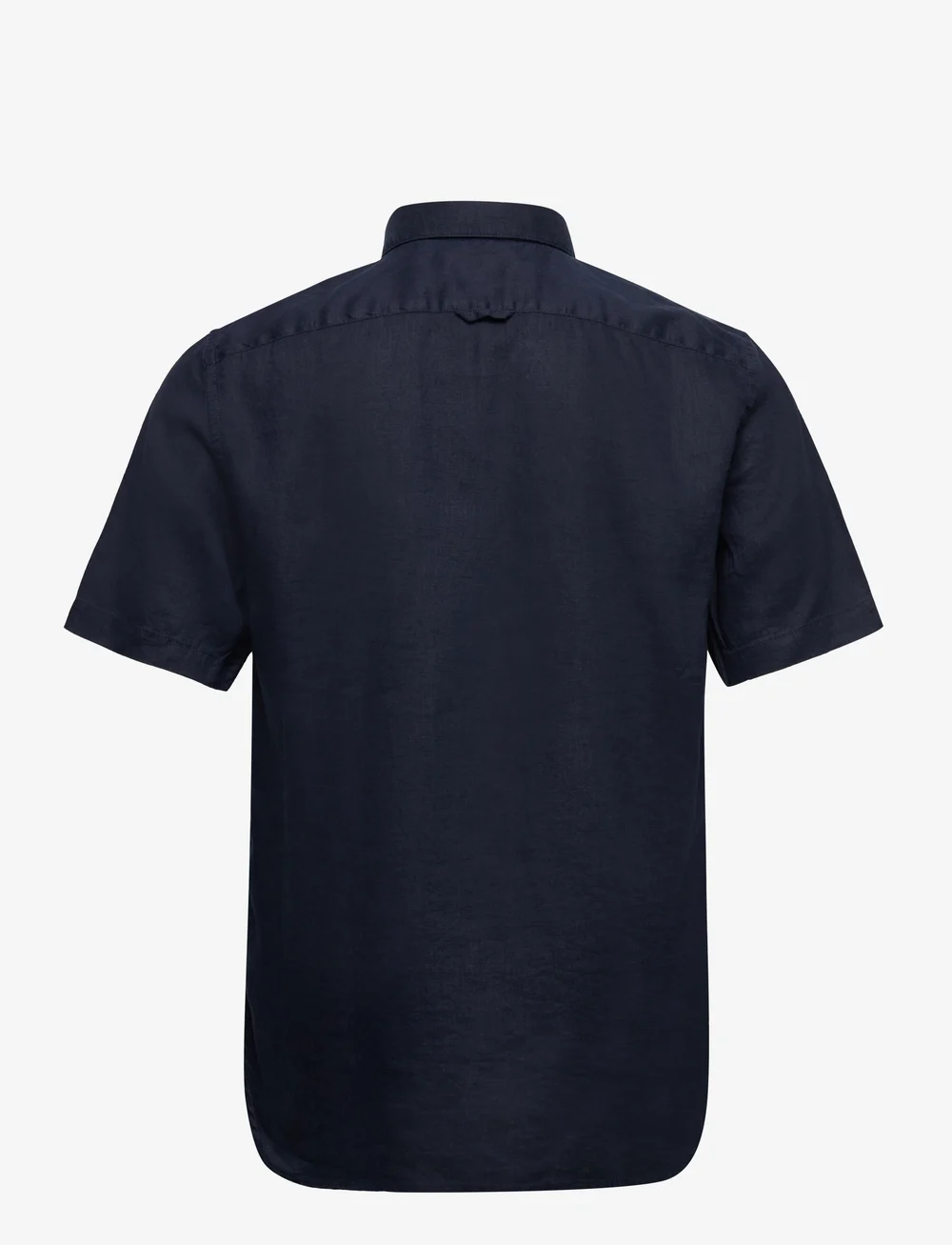 Timberland - Linen Short Sleeve Shirt - linen shirts - dark sapphire - 1