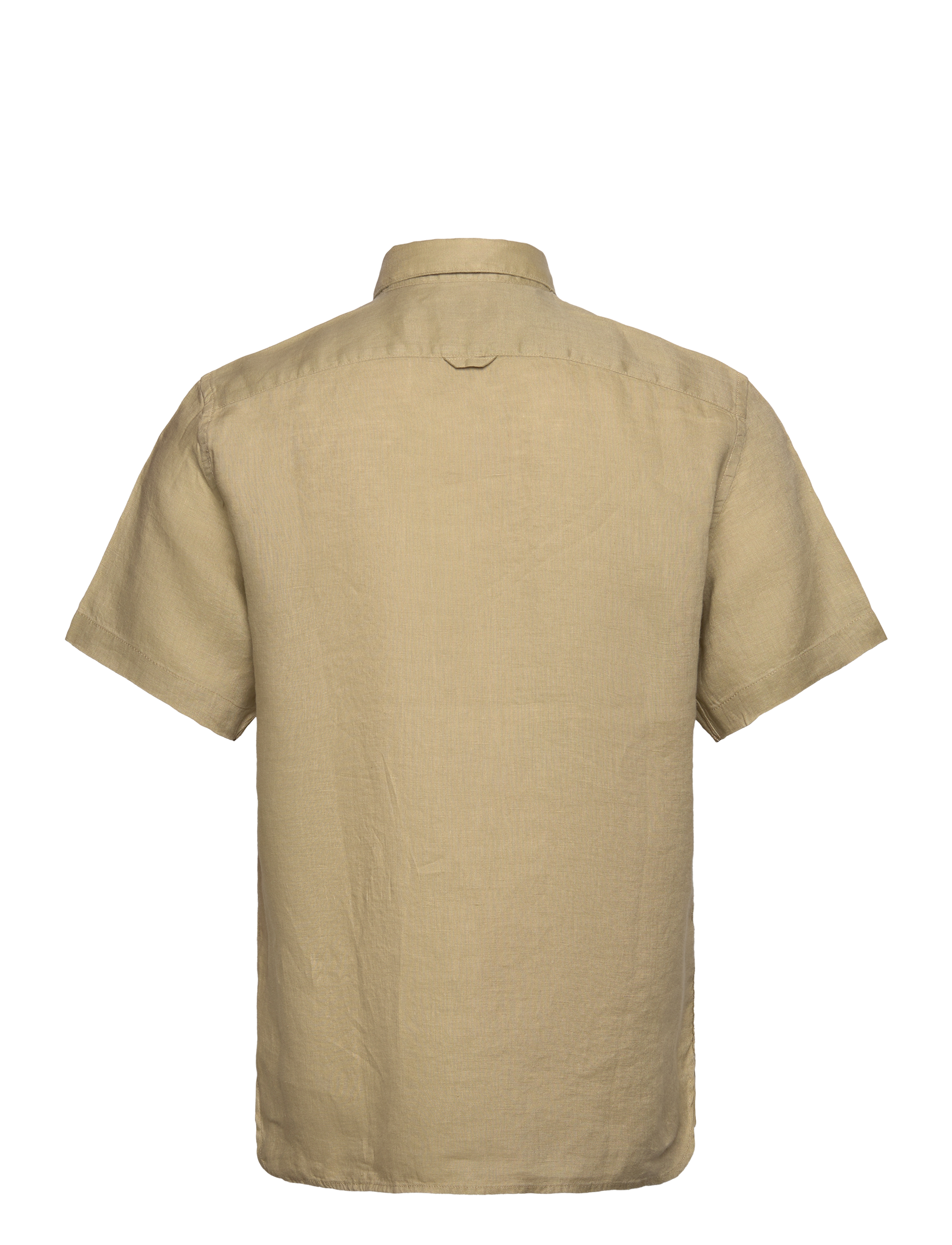 Timberland - MILL BROOK Linen Short Sleeve Shirt LEMON PEPPER - koszule lniane - lemon pepper - 1