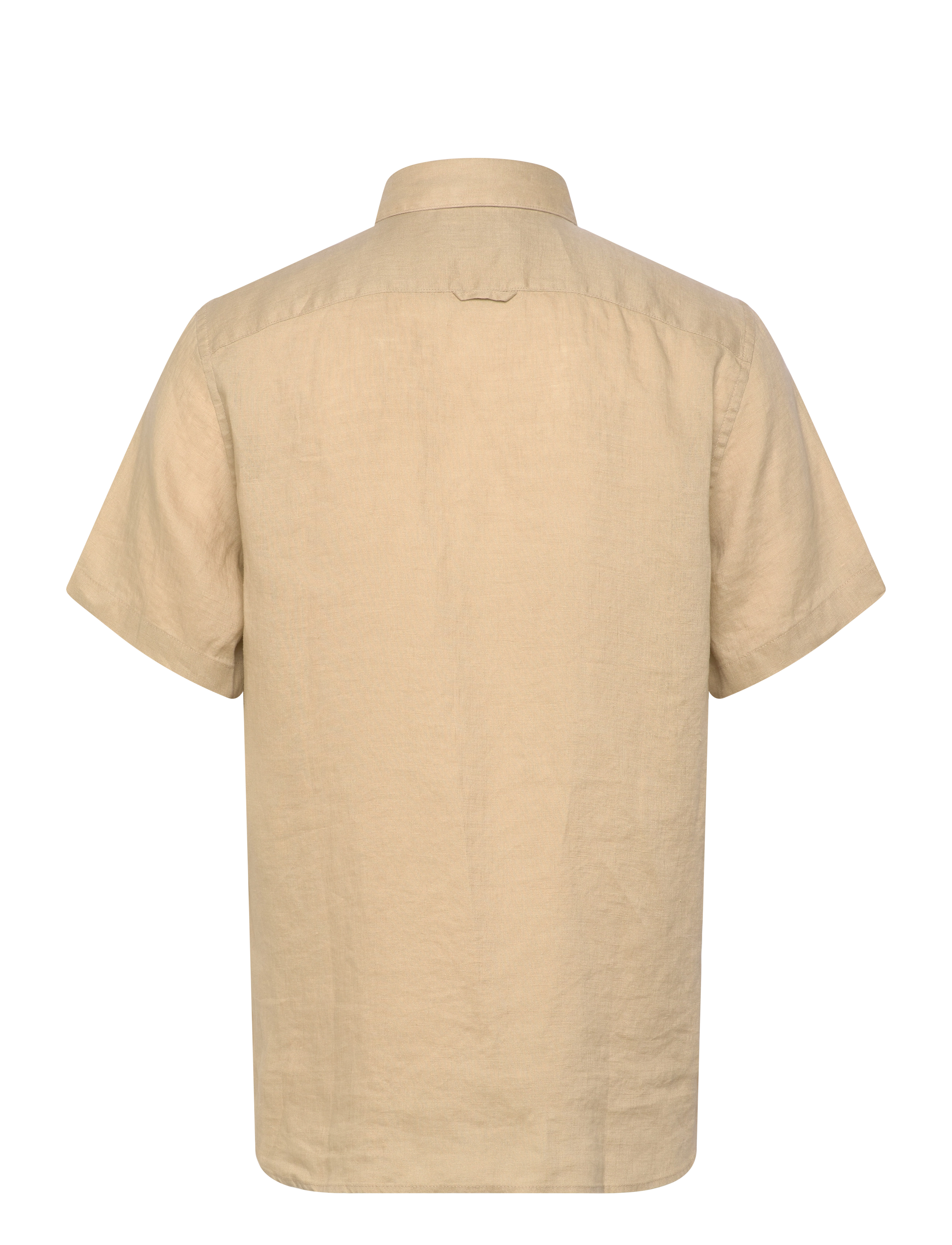 Timberland - MILL BROOK Linen Short Sleeve Shirt SAFARI - hørskjorter - medium beige - 2