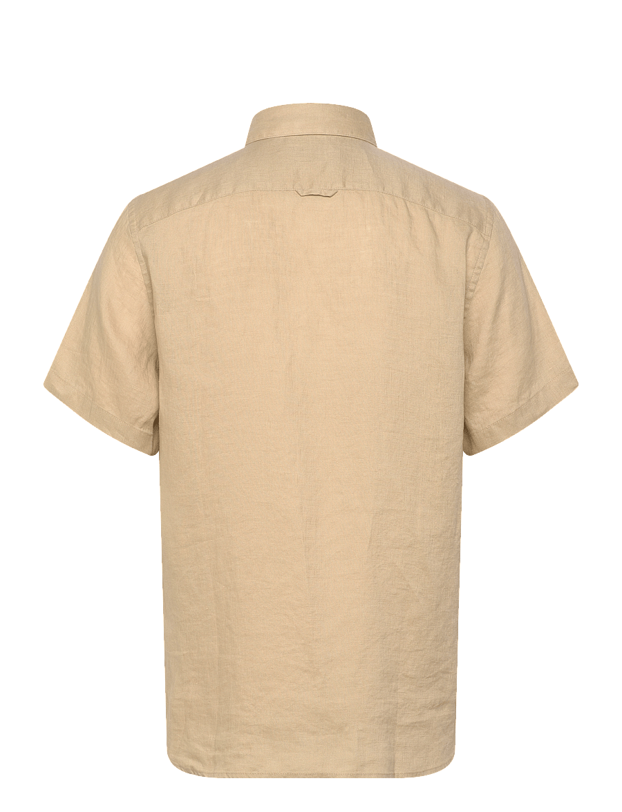 Timberland - MILL BROOK Linen Short Sleeve Shirt SAFARI - leinenhemden - medium beige - 2