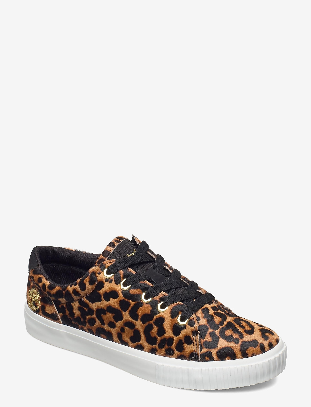 Timberland - SKYLA BAY LTHR OX MD BRN - low top sneakers - cheetah print - 0