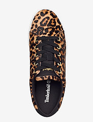 Timberland - SKYLA BAY LTHR OX MD BRN - sportiniai bateliai žemu aulu - cheetah print - 3