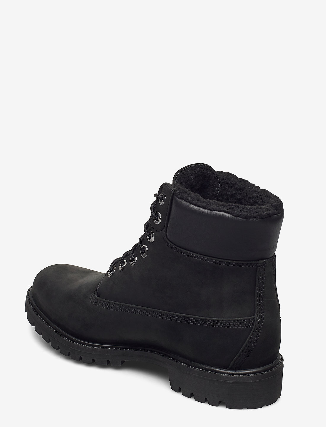 Timberland 6 In Premium Fur warm Lined Boot Black Black 174.76