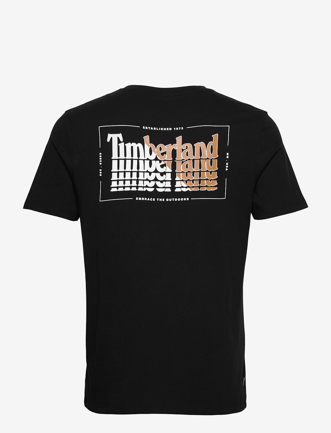 Timberland - SS Stacked Tee - black - 1