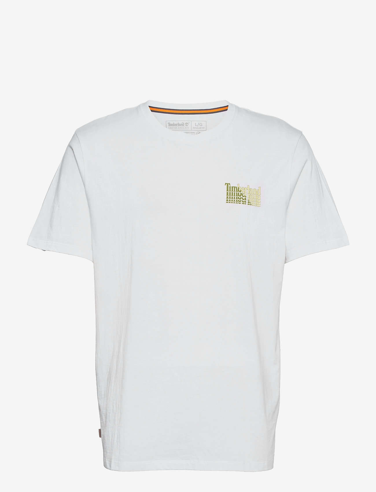 Timberland - SS Stacked Tee - white - 0