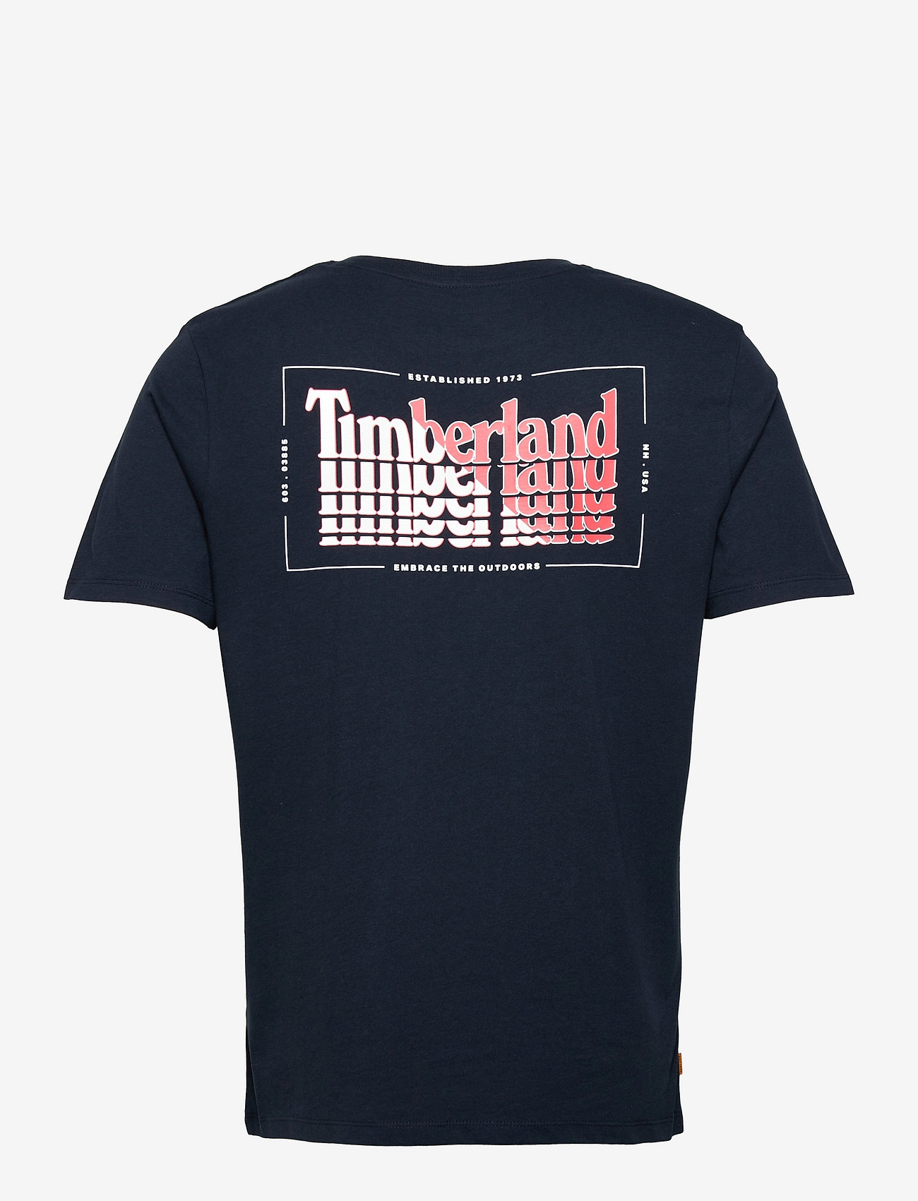 Timberland - SS Stacked Tee - dark sapphire - 1