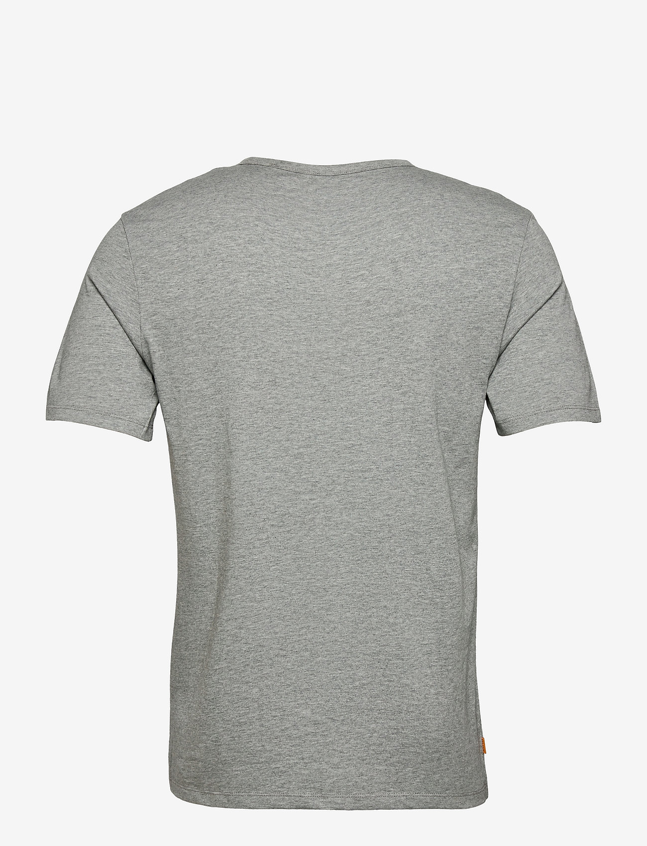 Timberland - SS Arch Front Hiker Tee - medium grey heather - 1