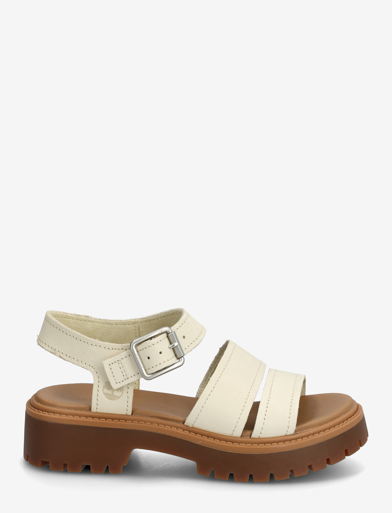 Timberland - STONE STREET BACKSTRAP SANDAL LIGHT BEIGE NUBUCK - platvorm sandaalid - light beige - 1