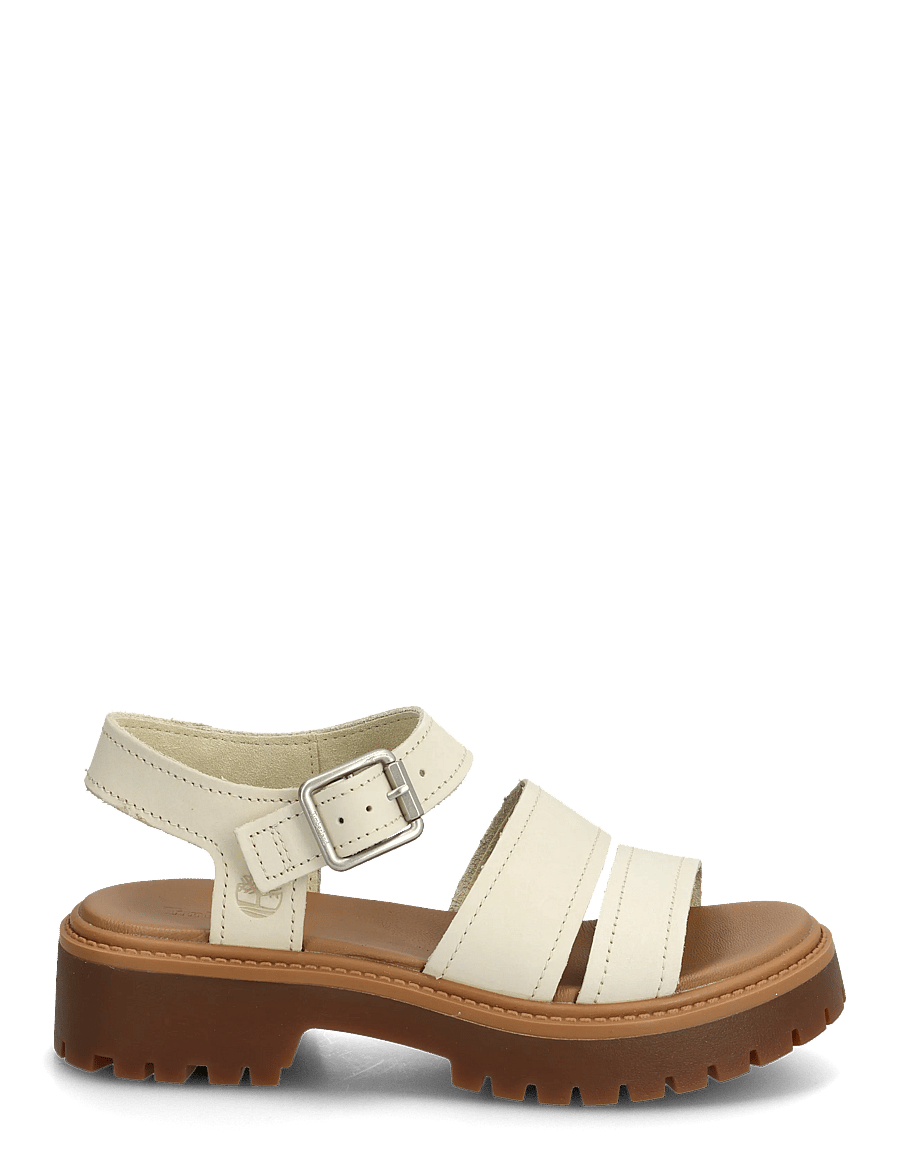 Timberland - BACKSTRAP SANDAL - plateau-sandalen - light beige - 1