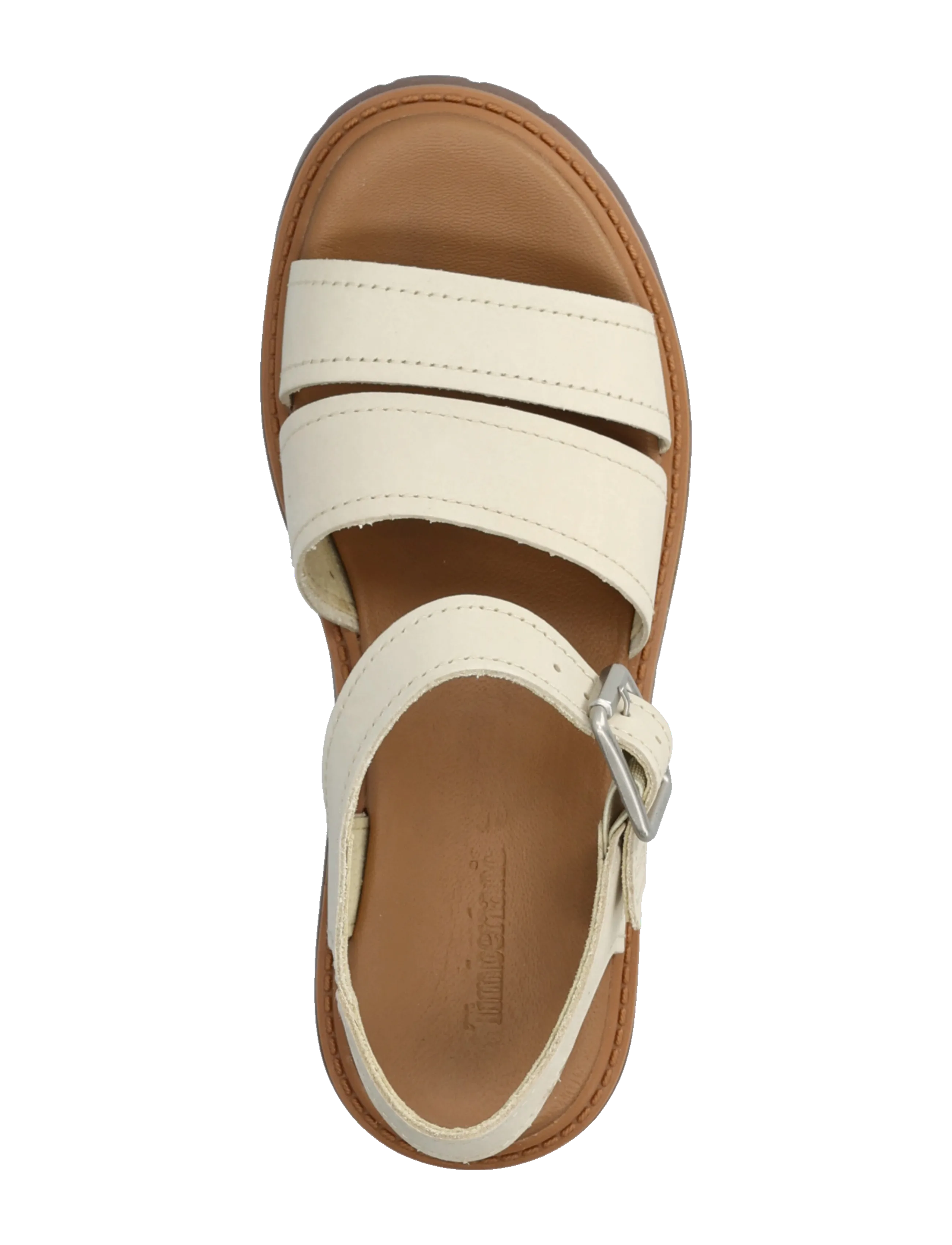 Timberland - BACKSTRAP SANDAL - plattformsandaler - light beige - 3