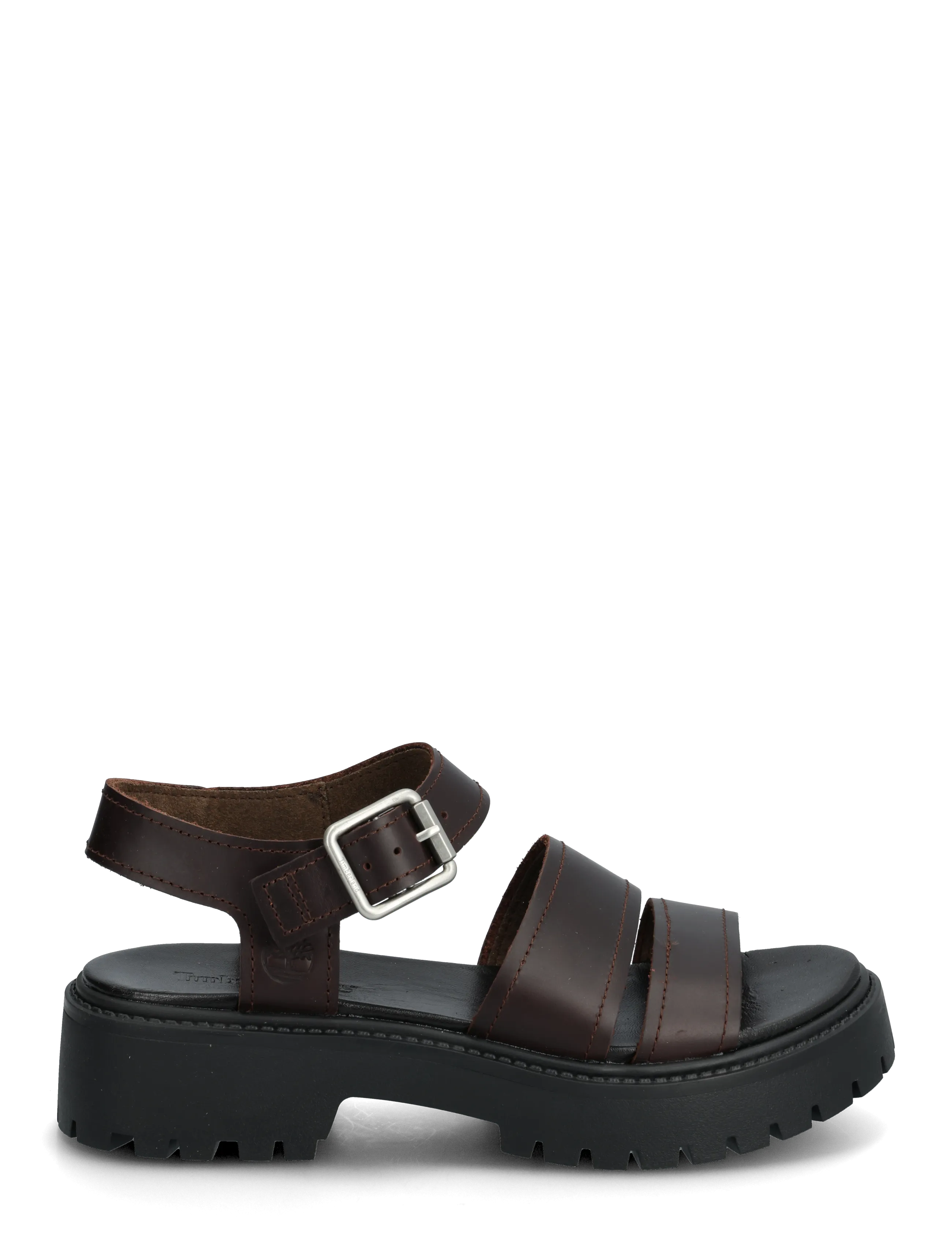 Timberland - BACKSTRAP SANDAL - flate sandaler - dark brown - 1