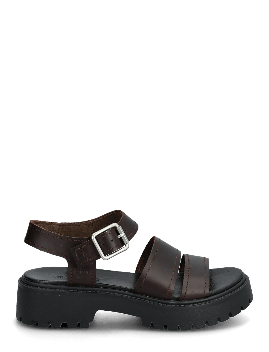 Timberland - BACKSTRAP SANDAL - madalad sandaalid - dark brown - 1