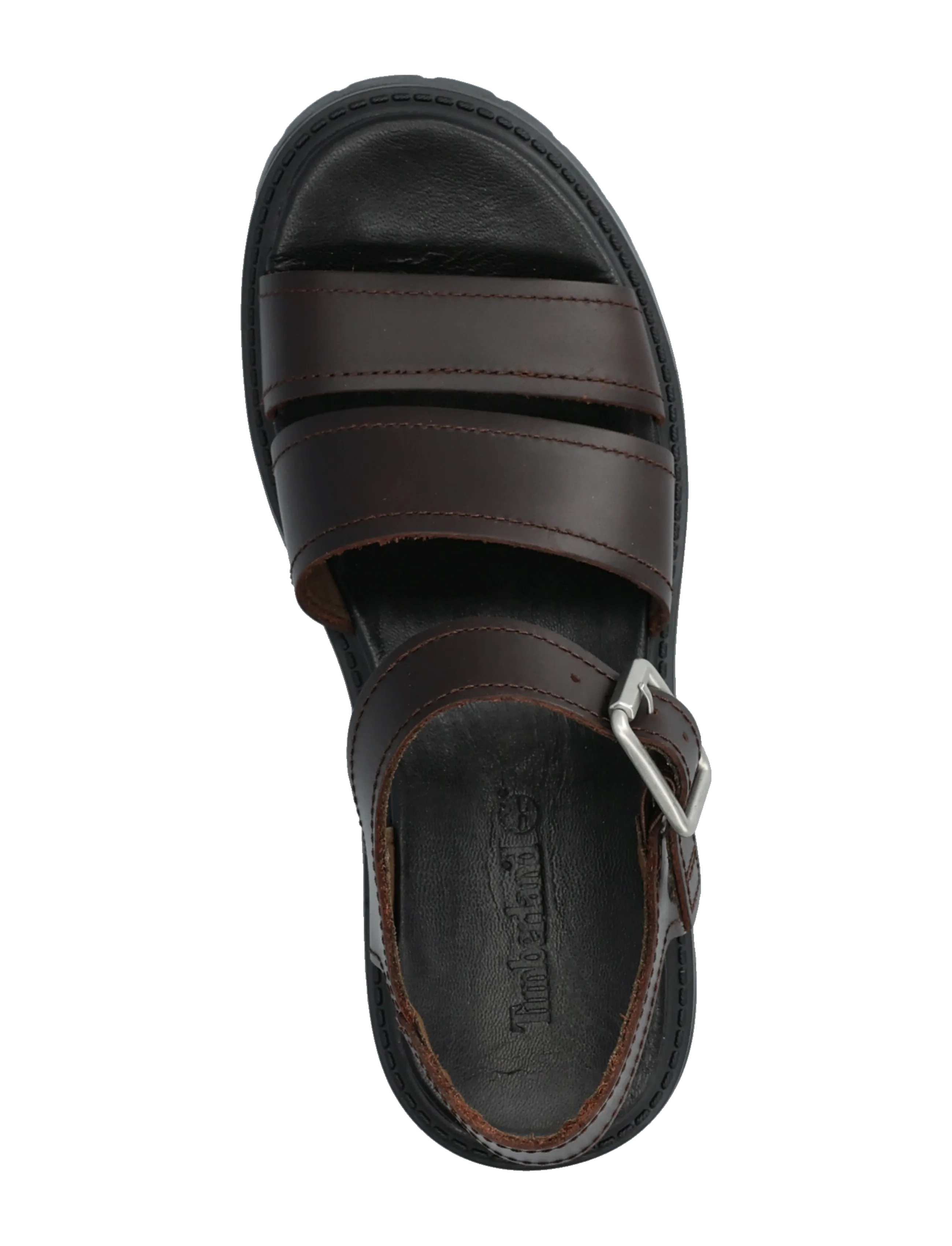 Timberland - BACKSTRAP SANDAL - flate sandaler - dark brown - 3