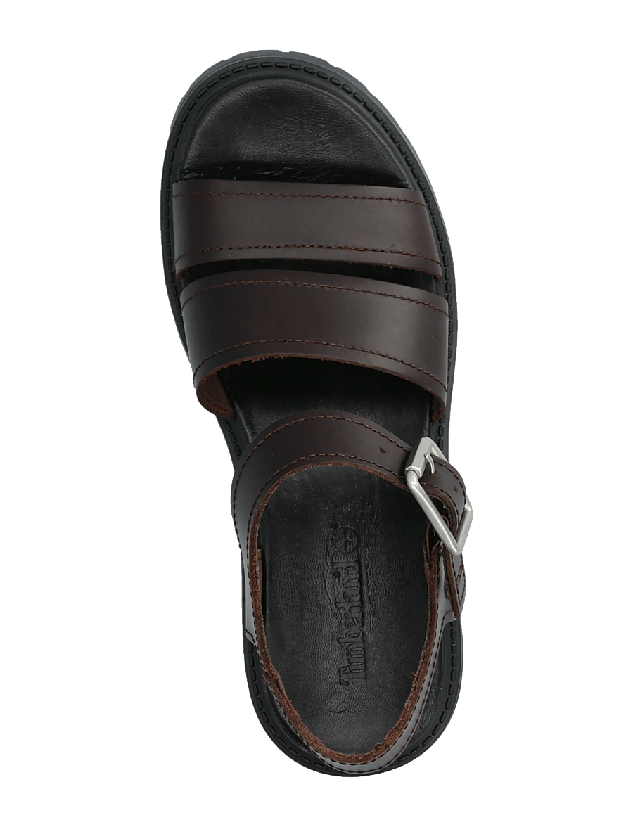Timberland - BACKSTRAP SANDAL - madalad sandaalid - dark brown - 3