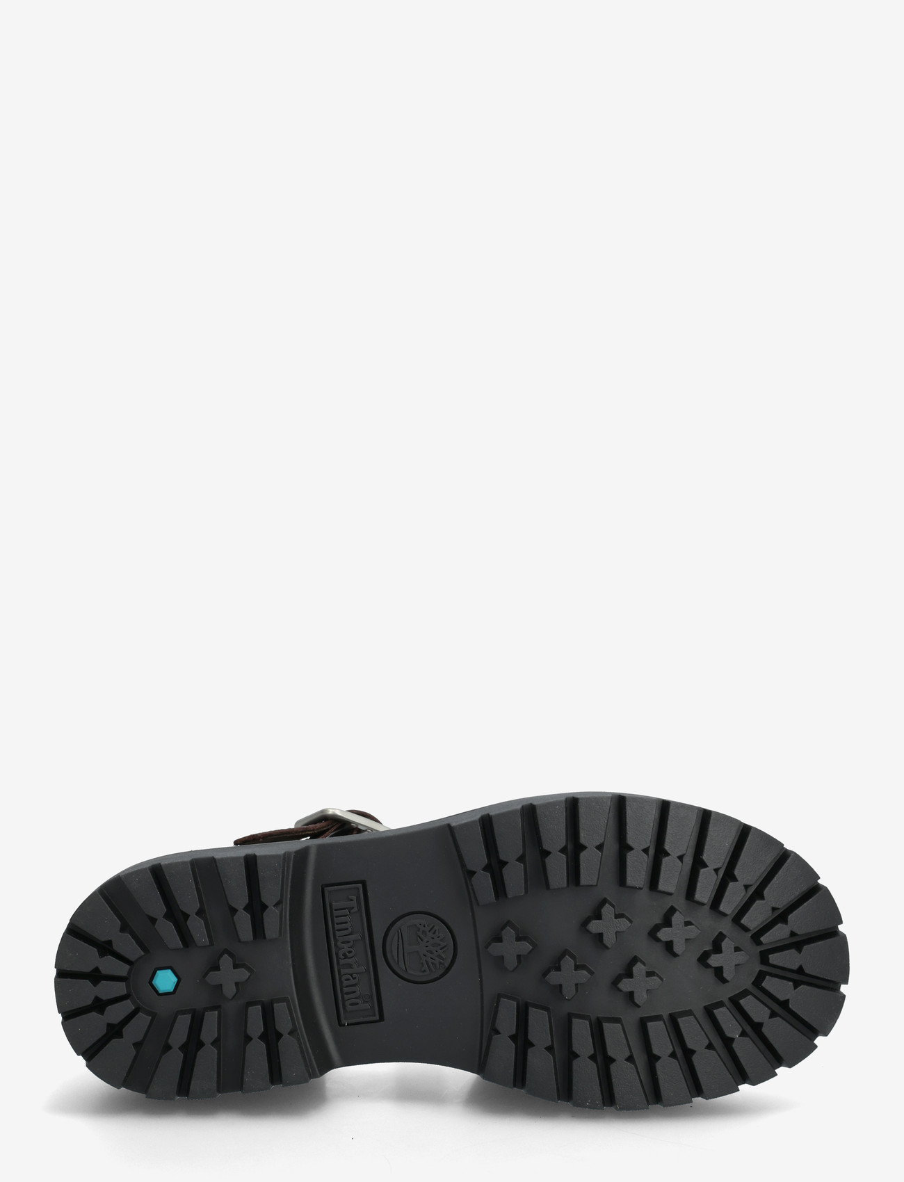 Timberland - STONE STREET BACKSTRAP SANDAL DARK BROWN FULL GRAIN - flade sandaler - dark brown - 4