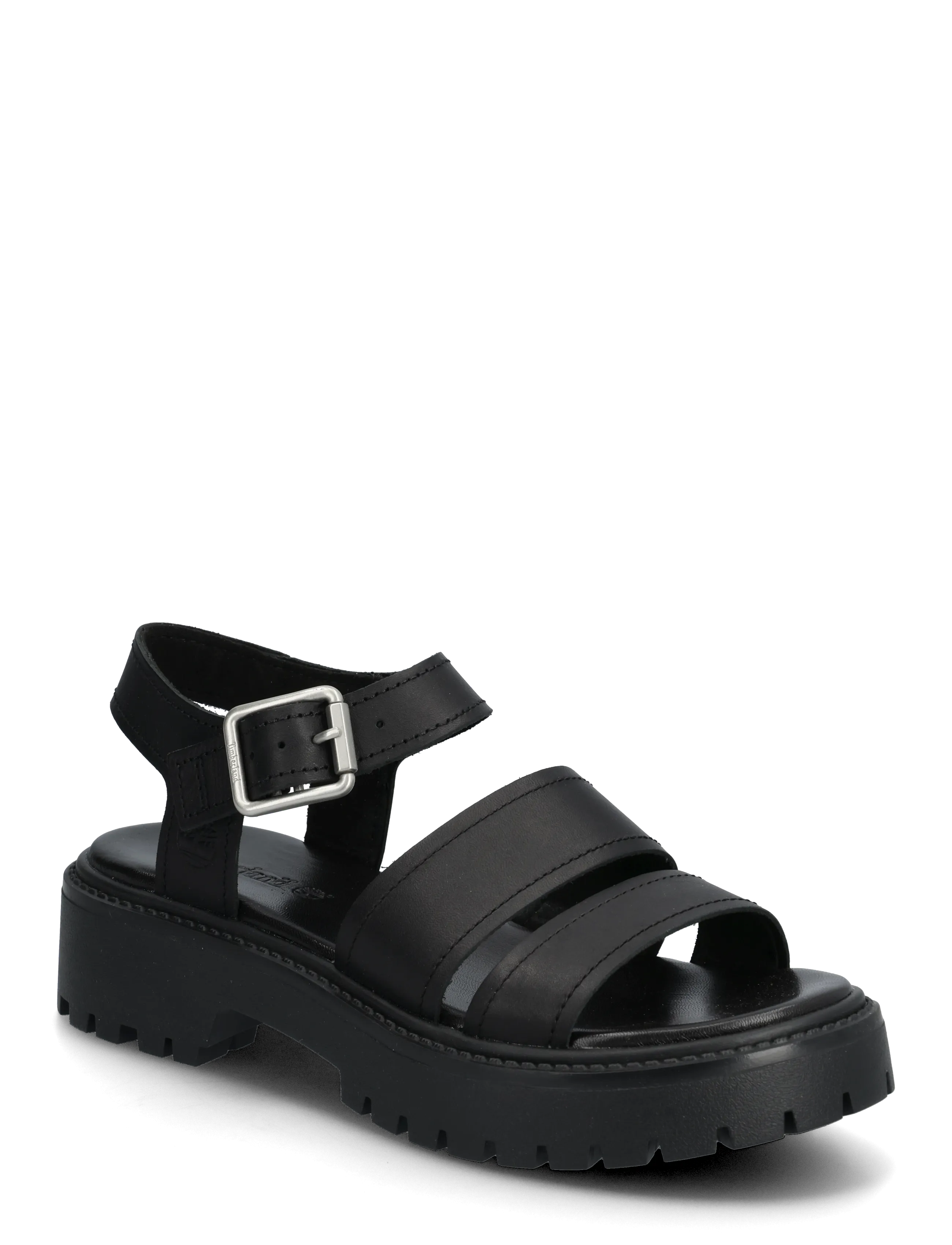 Timberland STONE STREET BACKSTRAP SANDAL BLACK FULL GRAIN - Sandalen - BLACK / black