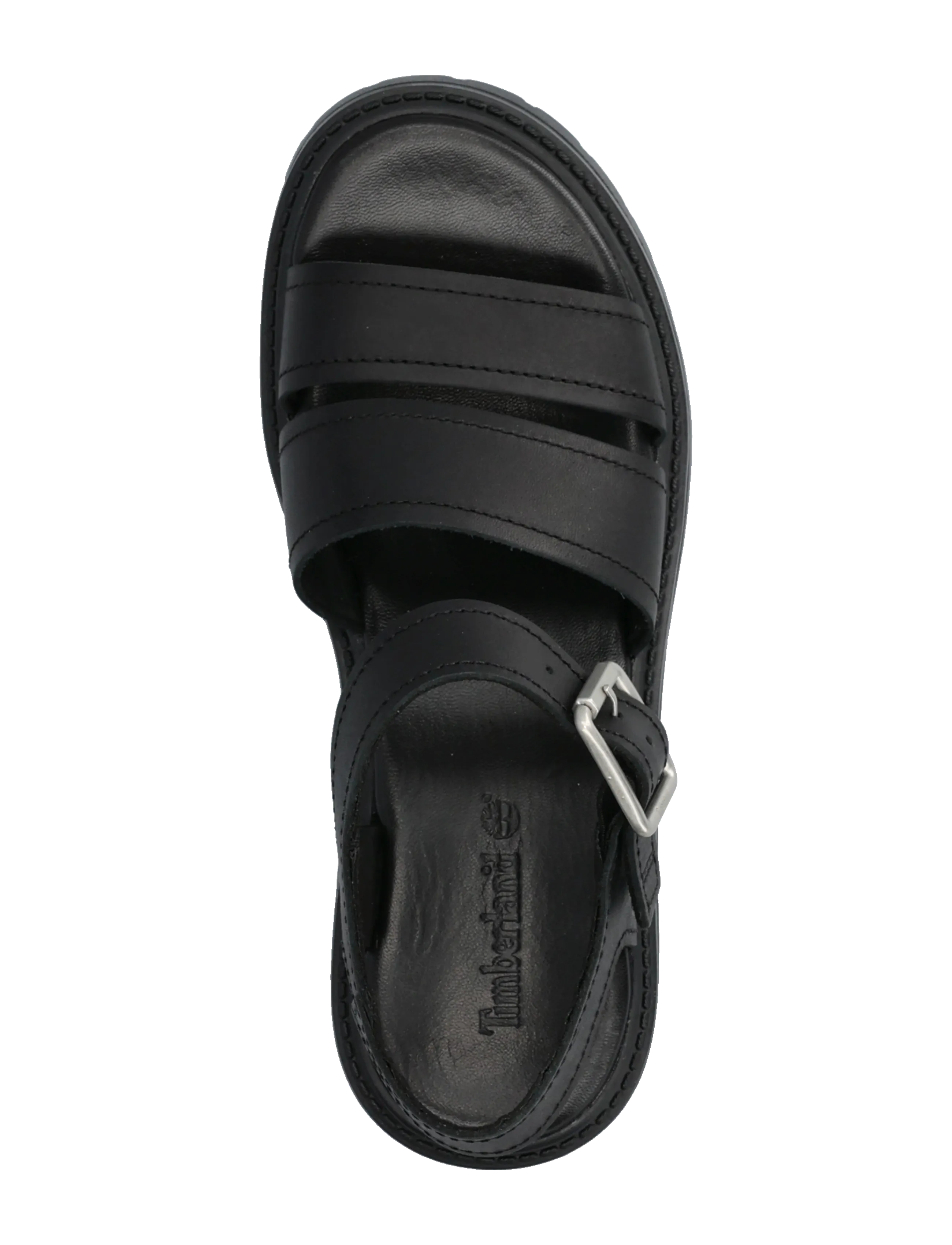 Timberland - BACKSTRAP SANDAL - plateau-sandalen - black - 3