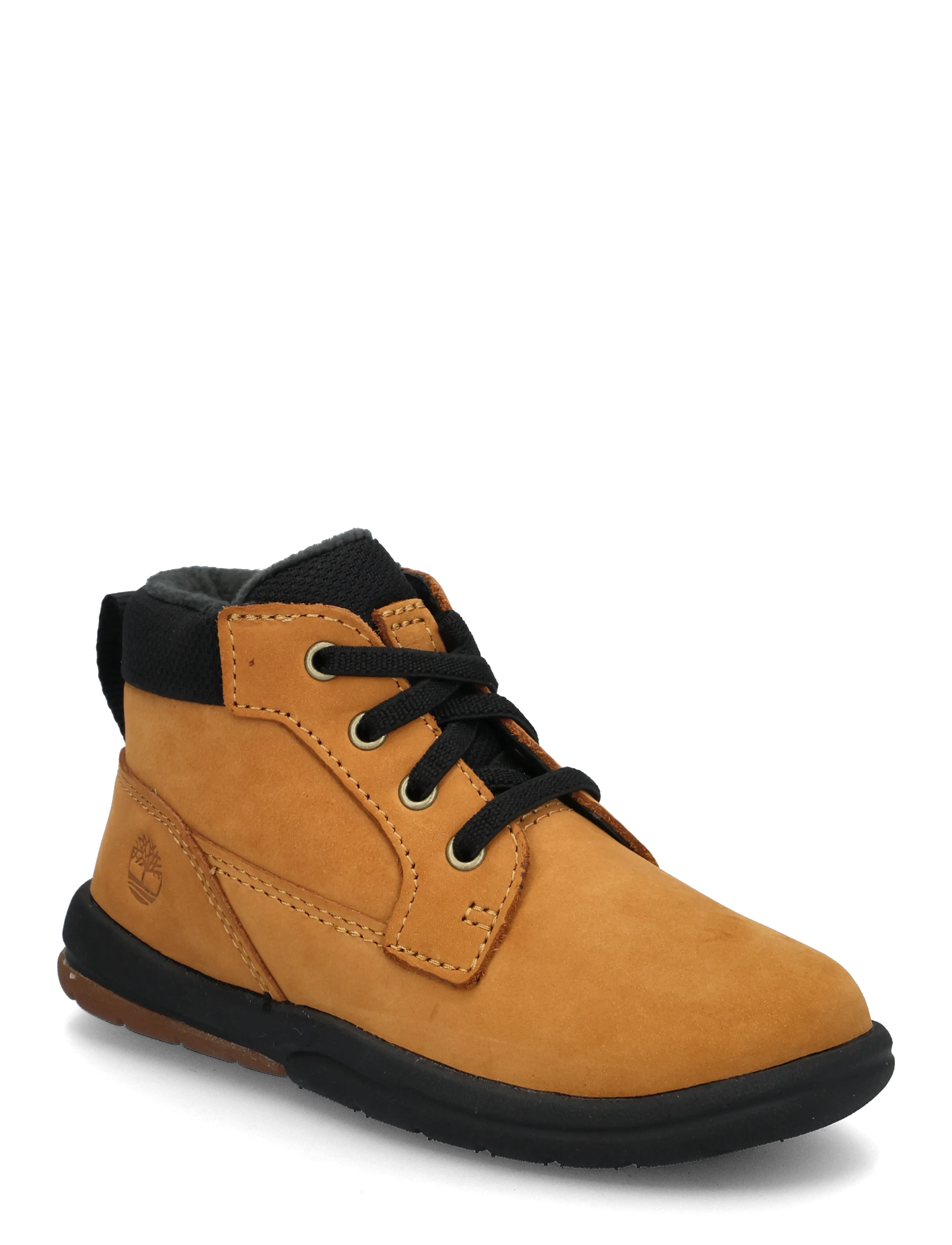 Timberland MID LACE UP BOOT - Schuhe - WHEAT NUBUCK W BLACK / brown