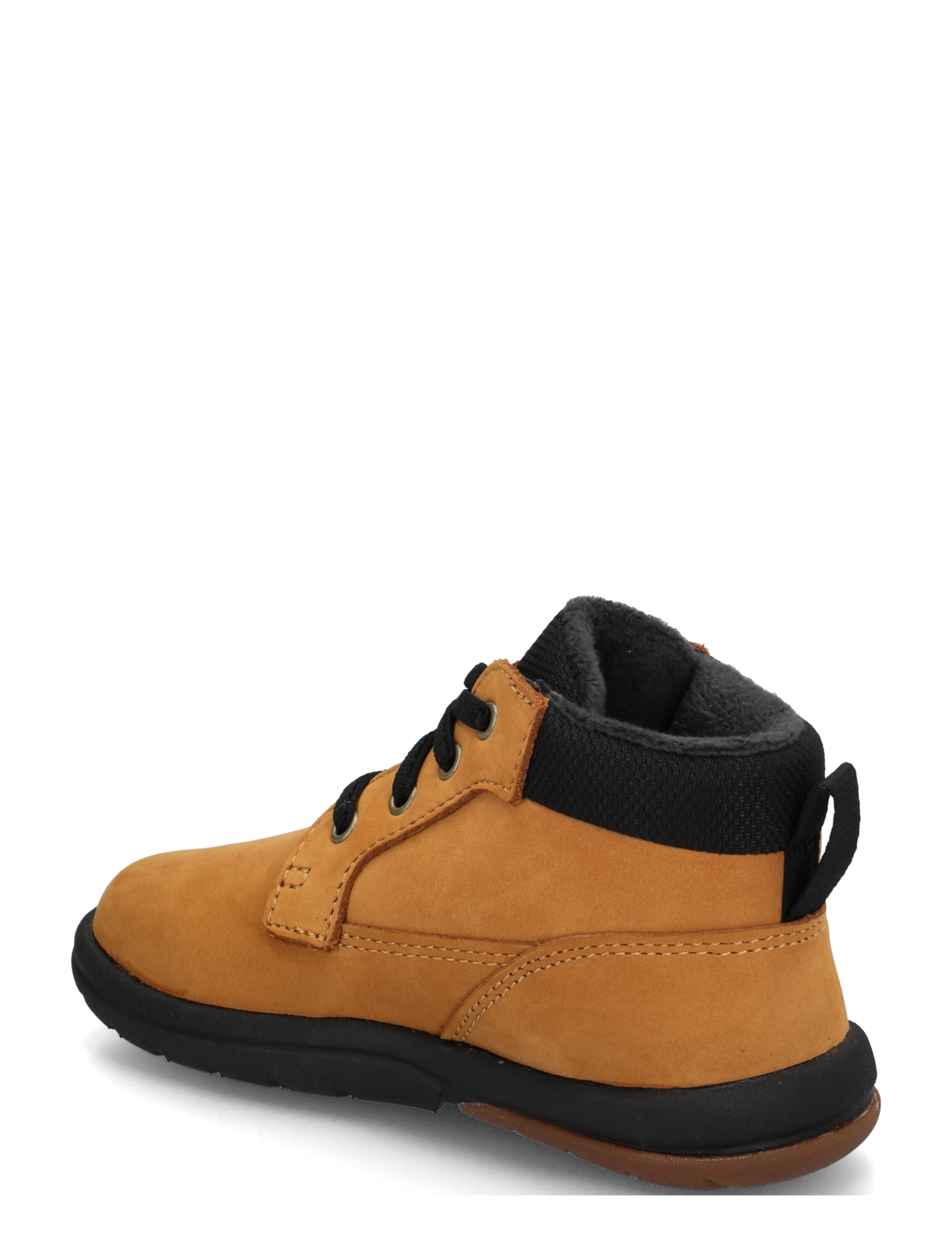 Timberland - MID LACE UP BOOT - vinterstövlar - wheat nubuck w black - 1