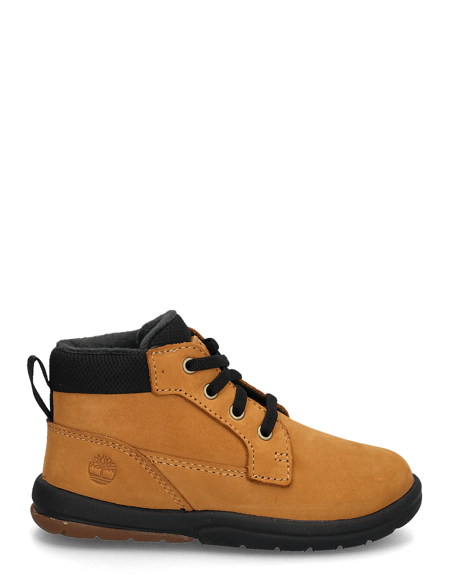 Timberland - MID LACE UP BOOT - winterstiefel - wheat nubuck w black - 2