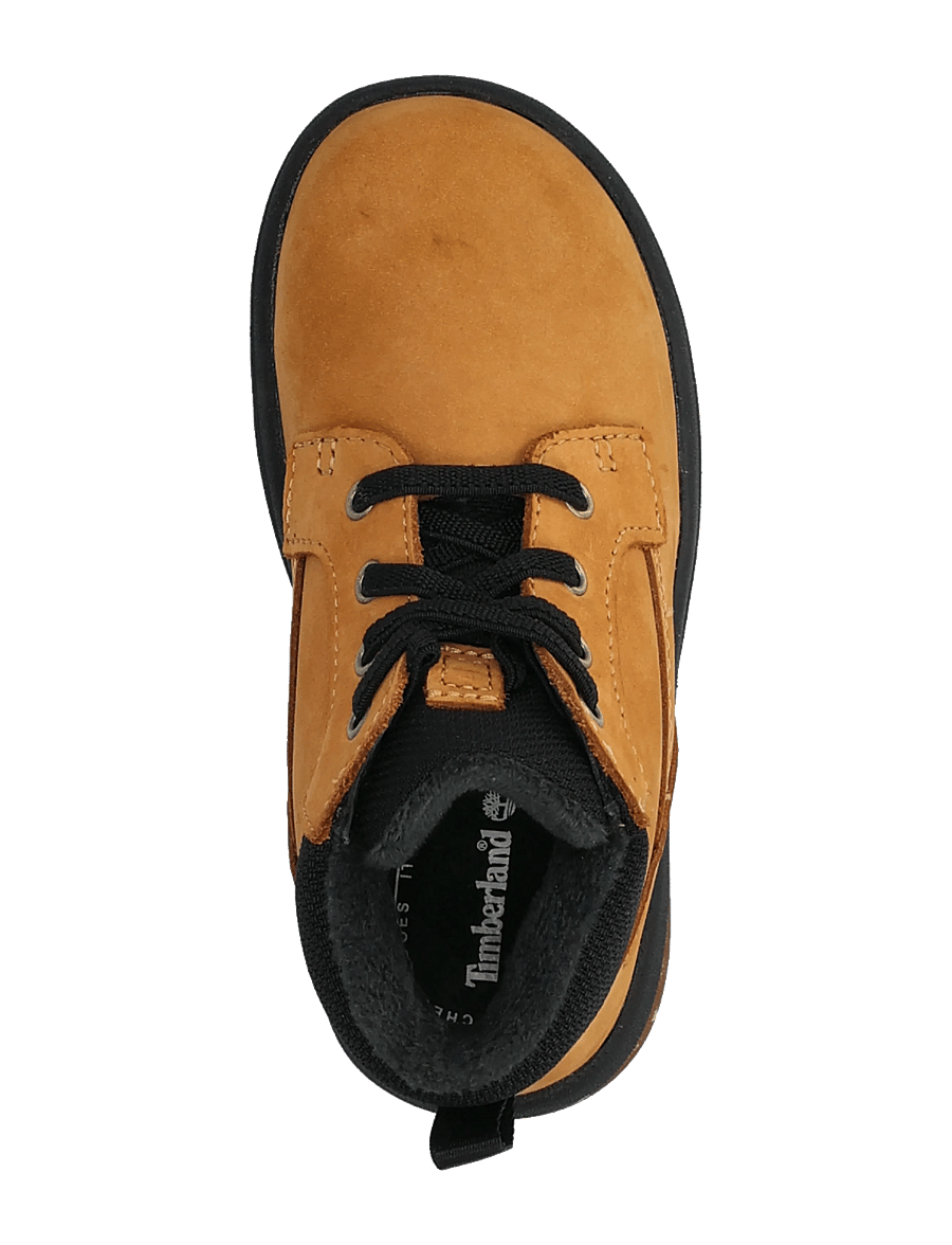 Timberland - MID LACE UP BOOT - winterstiefel - wheat nubuck w black - 3