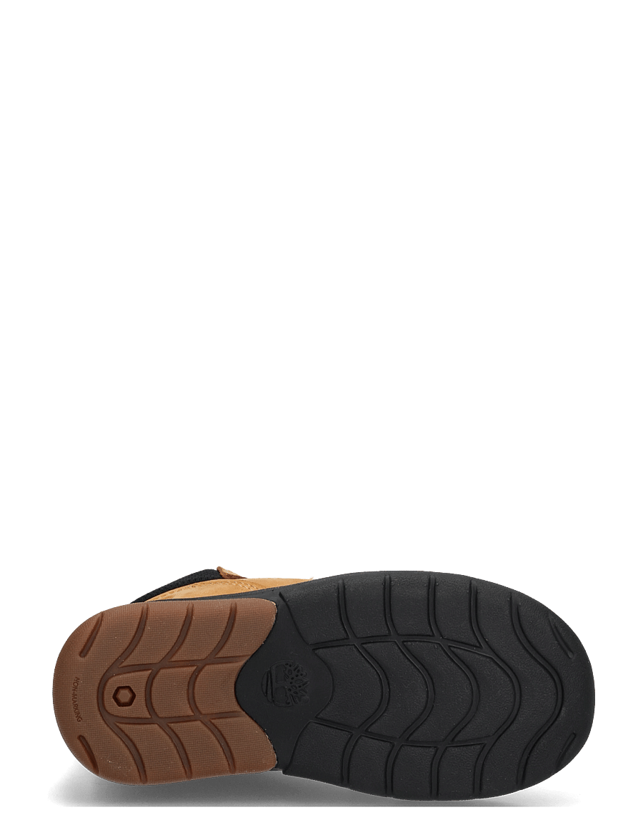 Timberland - MID LACE UP BOOT - vinterstövlar - wheat nubuck w black - 4