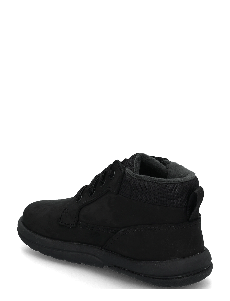 Timberland - MID LACE UP BOOT - vinterstövlar - black nubuck w black - 1
