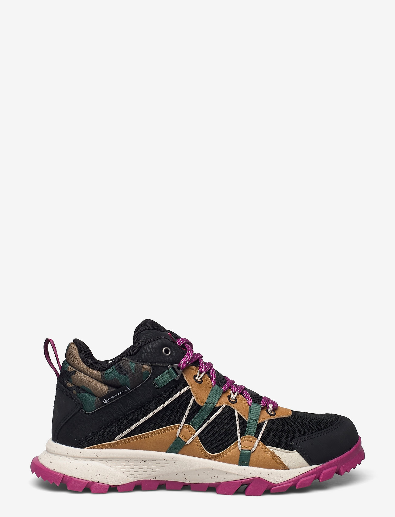 Timberland - Garrison Trail Mid Fab WP - black mesh w camo - 1