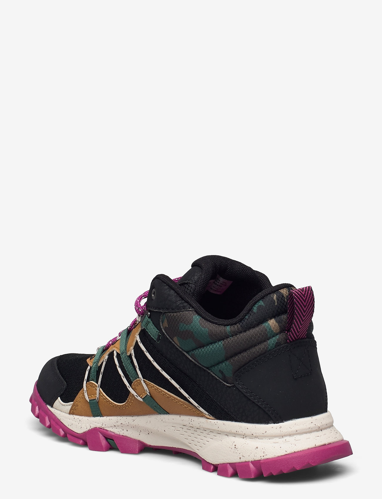Timberland - Garrison Trail Mid Fab WP - black mesh w camo - 2