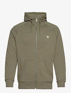 EXETER RIVER Loopback Full Zip Hoodie CASSEL EARTH, Timberland