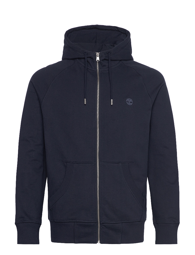 Timberland - EXETER RIVER Loopback Full Zip Hoodie DARK SAPPHIRE/DARK DENIM - kapuzenpullover - dark blue - 0
