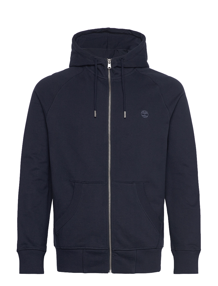 Timberland - EXETER RIVER Loopback Full Zip Hoodie DARK SAPPHIRE/DARK DENIM - kapuzenpullover - dark blue - 0