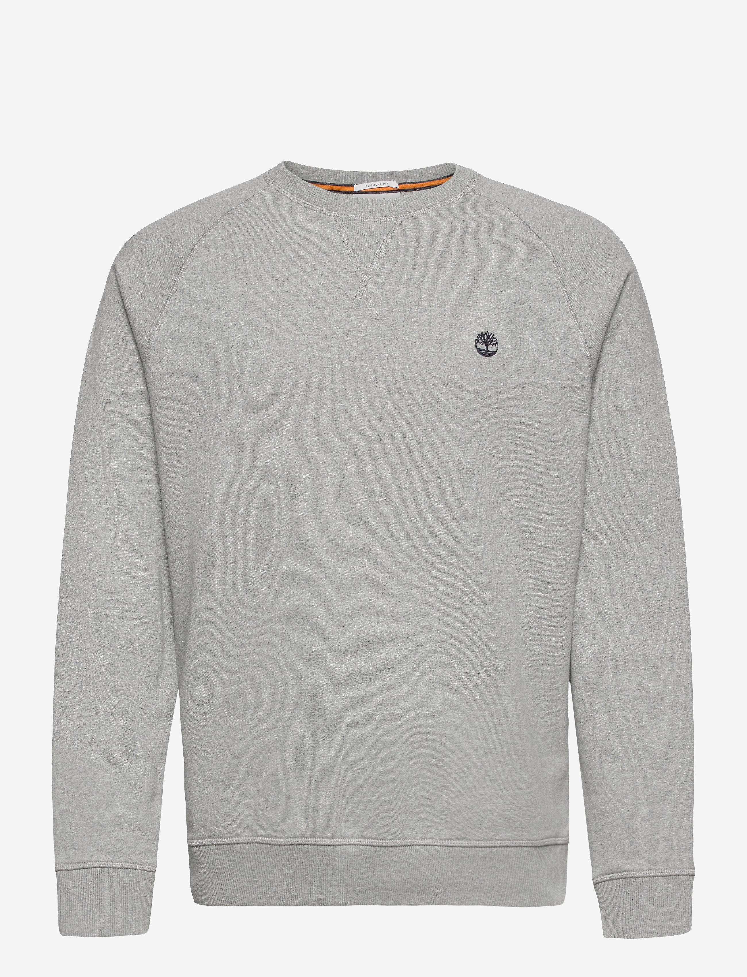 Loopback Crew Neck Sweatshirt - MED GRY HEATHER