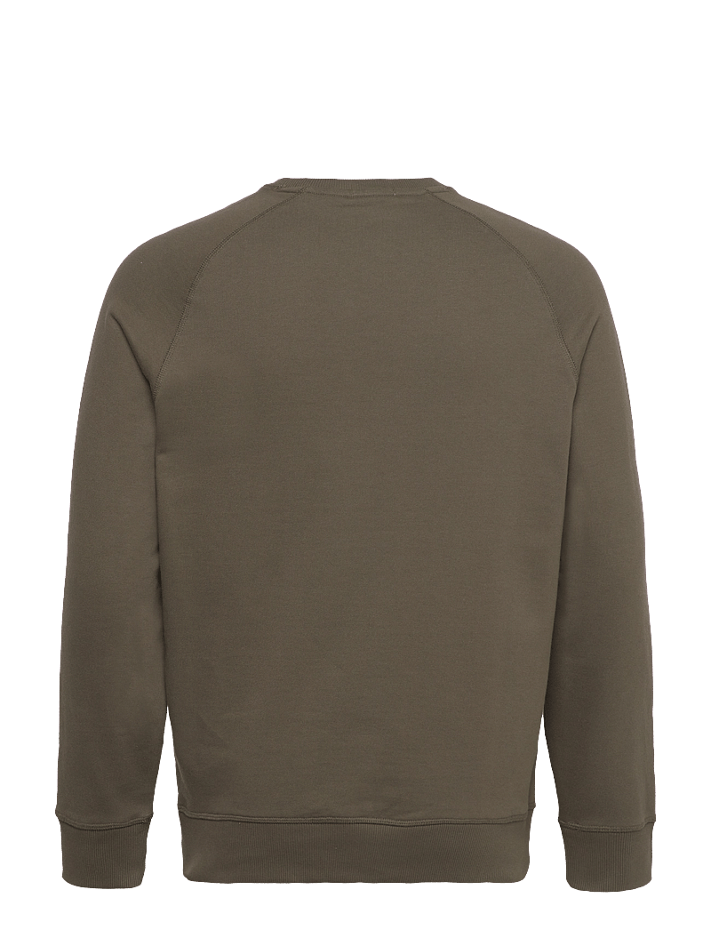 Timberland - EXETER RIVER Loopback Crew Neck Sweatshirt LEAF GREEN-CASSEL EARTH - truien - dark green - 1