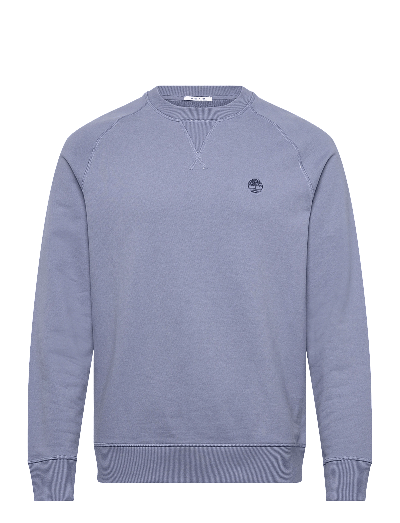 Timberland - EXETER RIVER Loopback Crew Neck Sweatshirt STONE WASH - nach stil kaufen - medium blue - 1