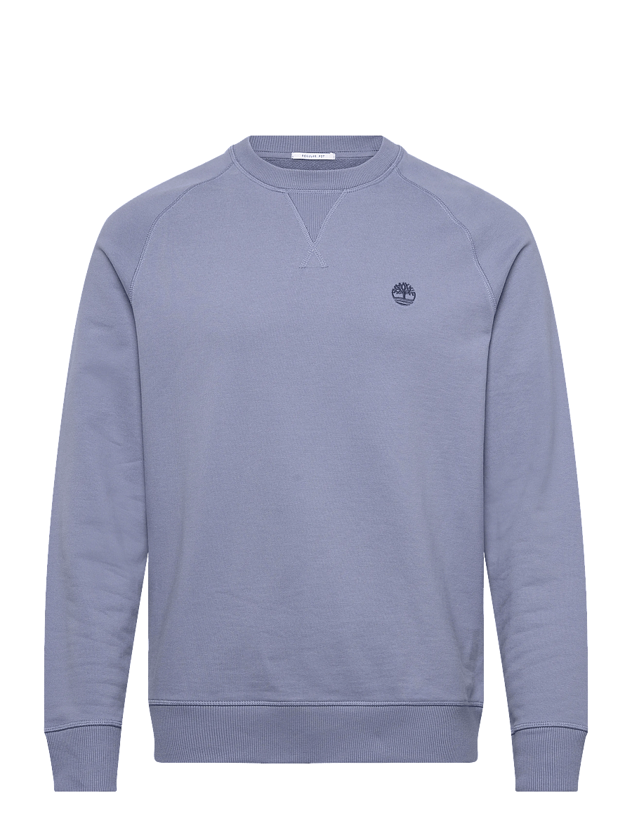 Timberland - EXETER RIVER Loopback Crew Neck Sweatshirt STONE WASH - nach stil kaufen - medium blue - 1