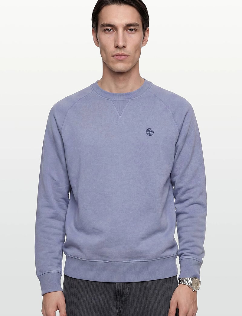 Timberland - EXETER RIVER Loopback Crew Neck Sweatshirt STONE WASH - nach stil kaufen - medium blue - 3