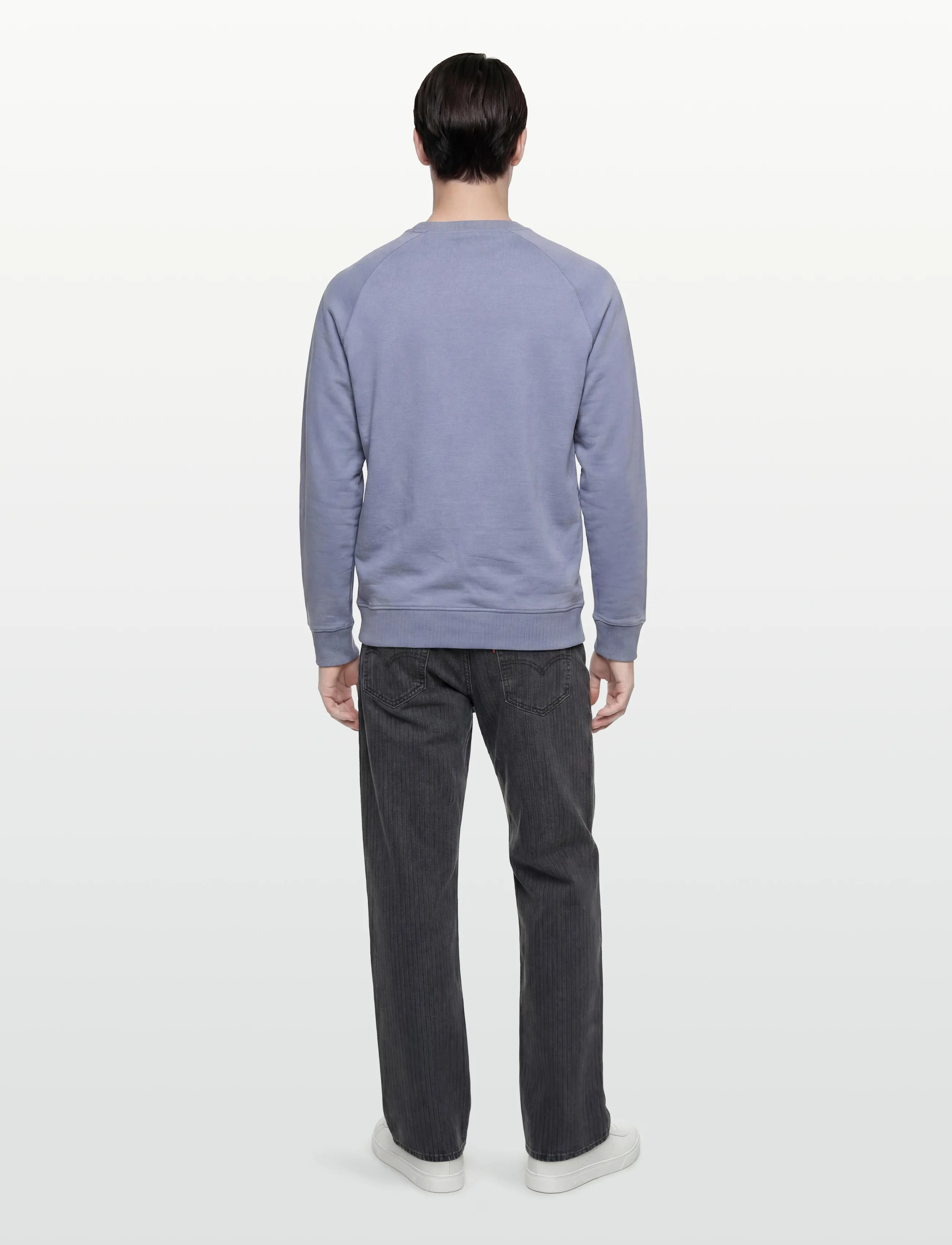 Timberland - EXETER RIVER Loopback Crew Neck Sweatshirt STONE WASH - sweatshirts - medium blue - 4