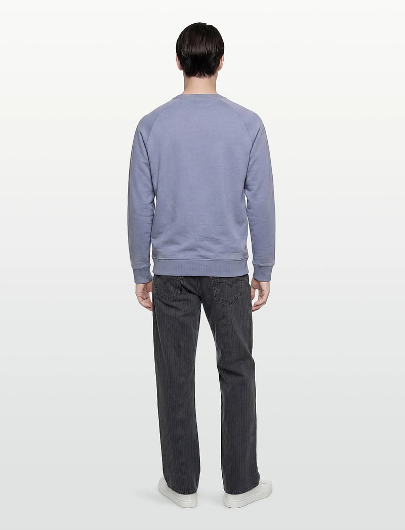 Timberland - EXETER RIVER Loopback Crew Neck Sweatshirt STONE WASH - nach stil kaufen - medium blue - 4