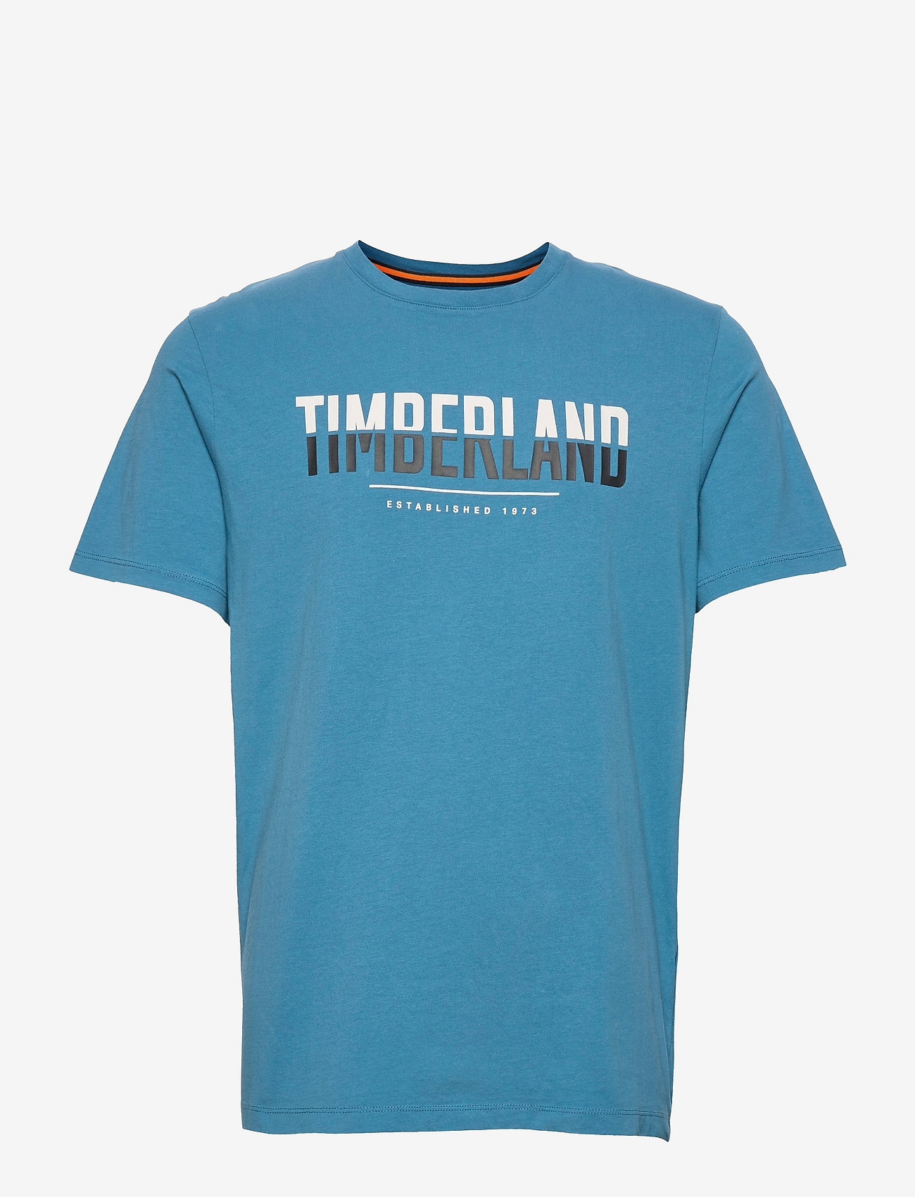 Timberland - SS Logo Crew - deep water - 0